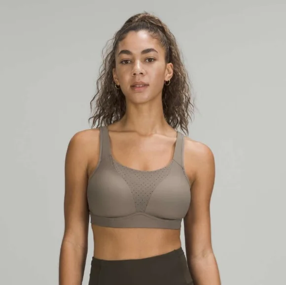 Lululemon Run Times Bra Bundle Of 2 Size 36D Mulled Wine Rover Grey LW2CQLS GUC - Picture 7 of 14